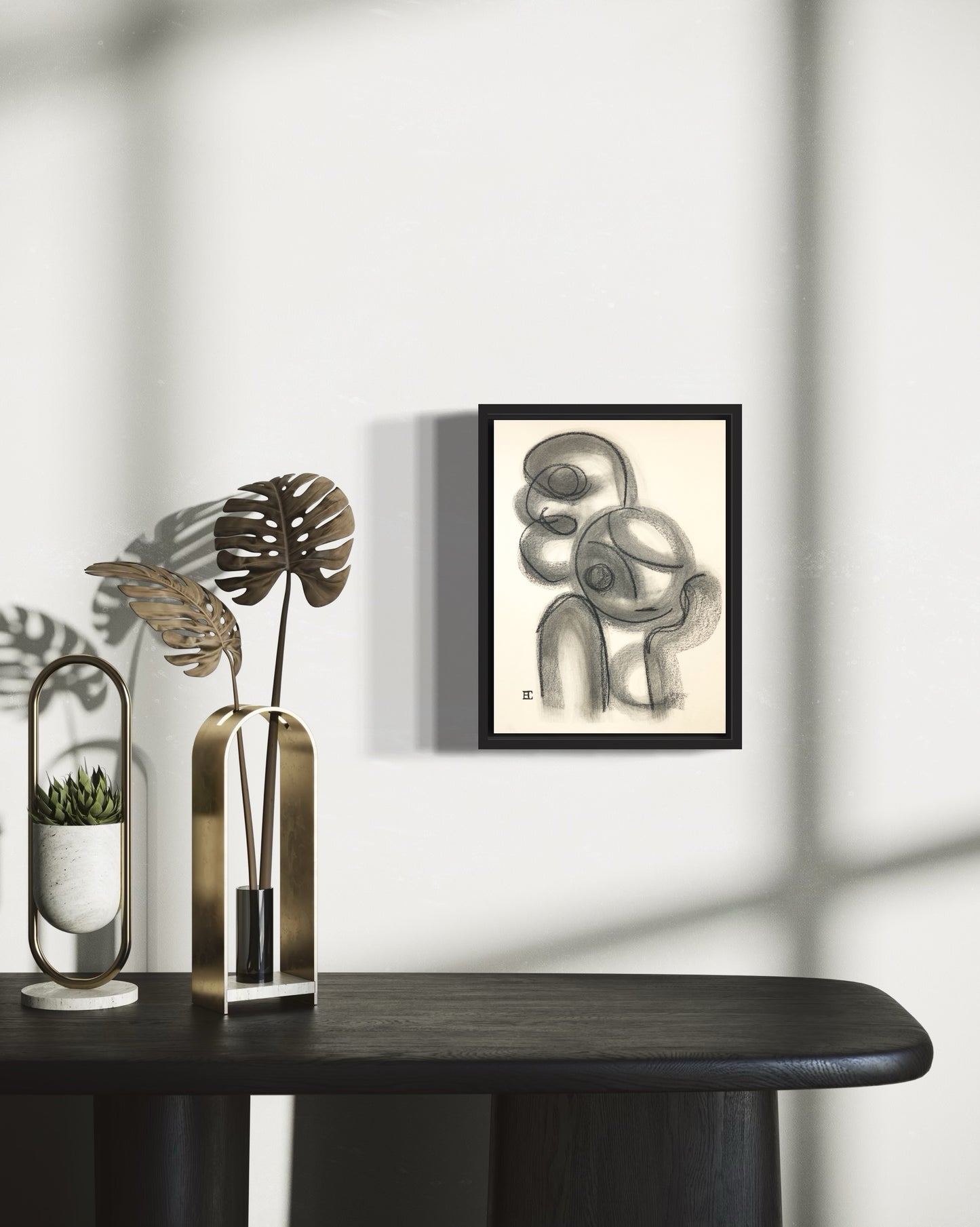 Female thinking - Original