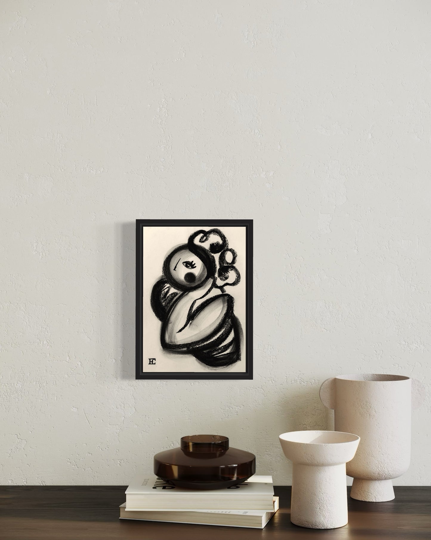 Female listening - Original