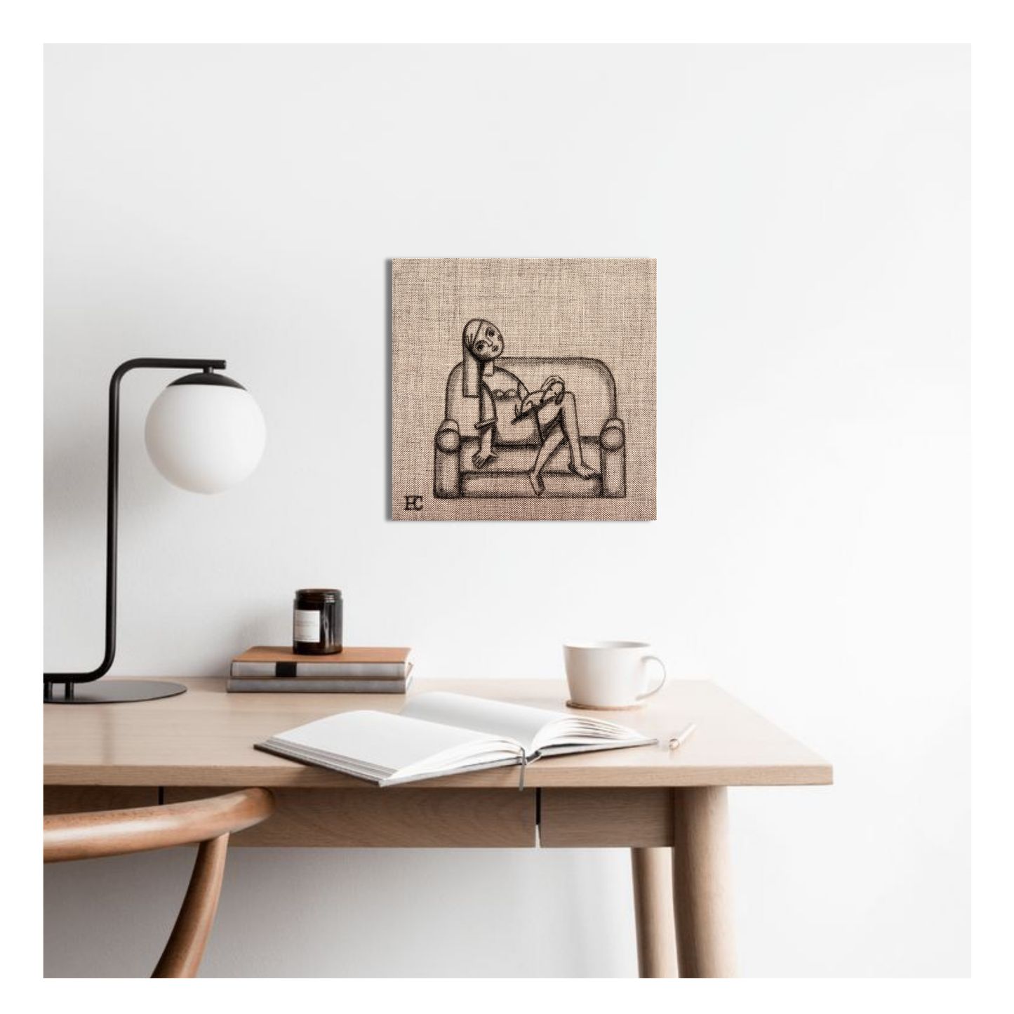 Woman in Chair