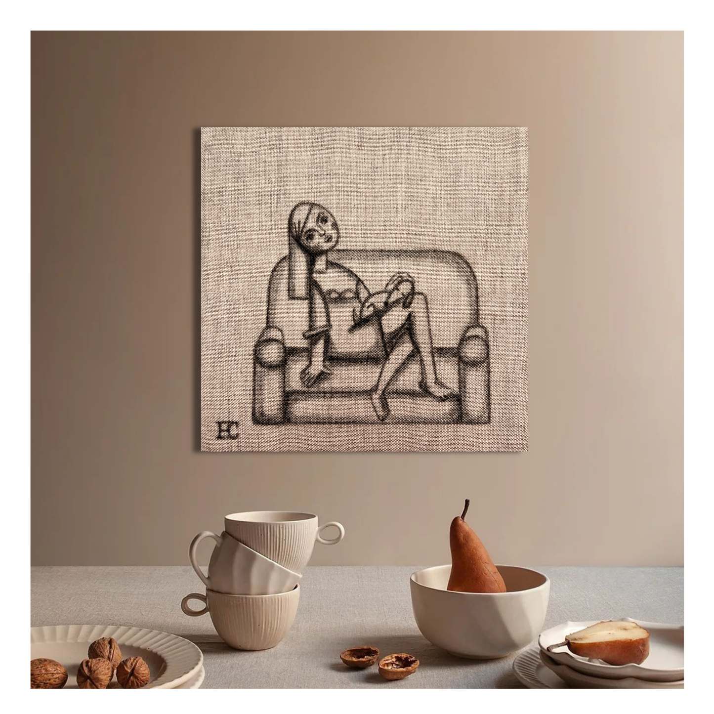 Woman in Chair